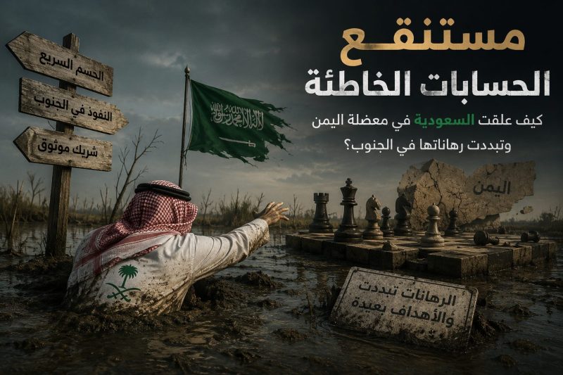 مستنقع الحسابات الخاطئة: كيف علقت السعودية في معضلة اليمن وتبددت رهاناتها في الجنوب؟